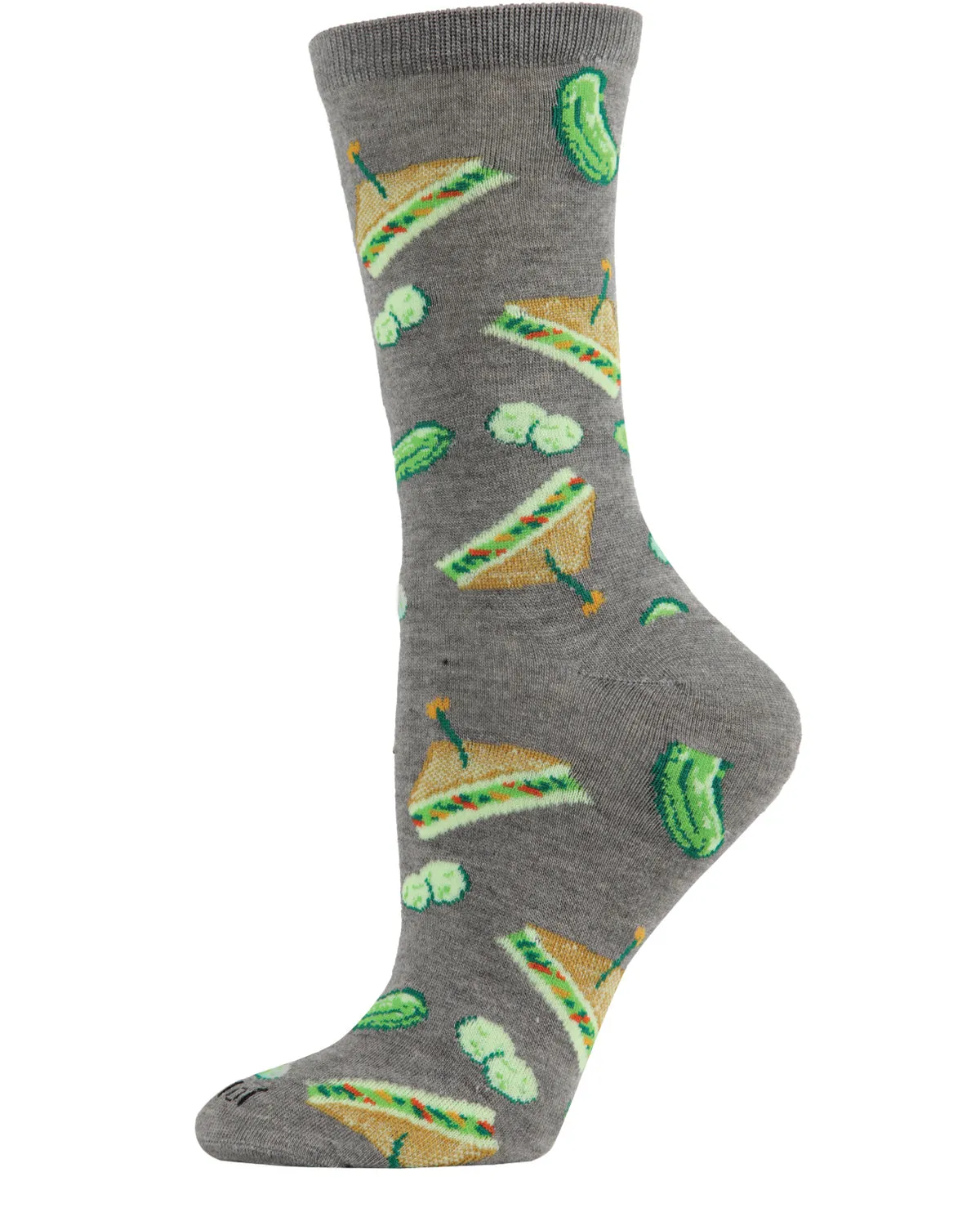 Sandwiches Bamboo Blend Crew Socks sold by MeMoi product image thumbnail 4
