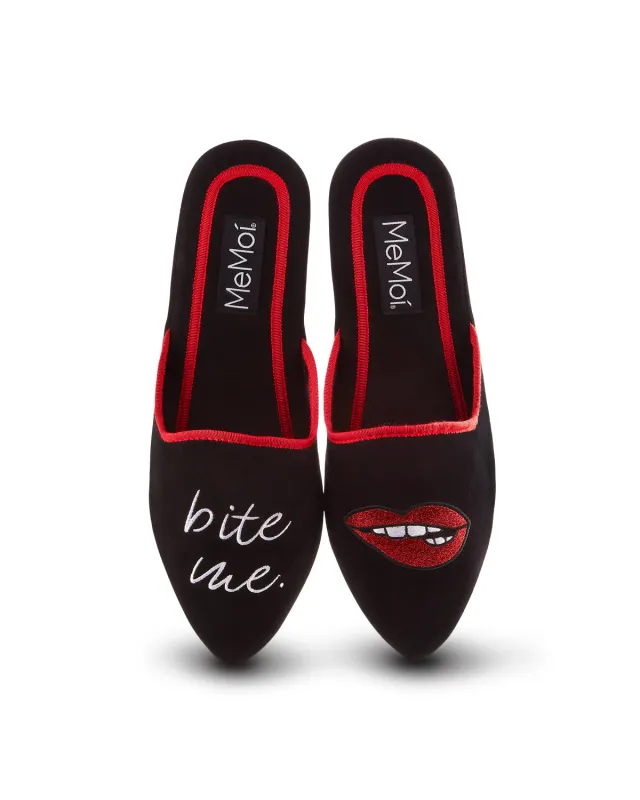 Women's Bite Me Closed Toe Slippers sold by MeMoi