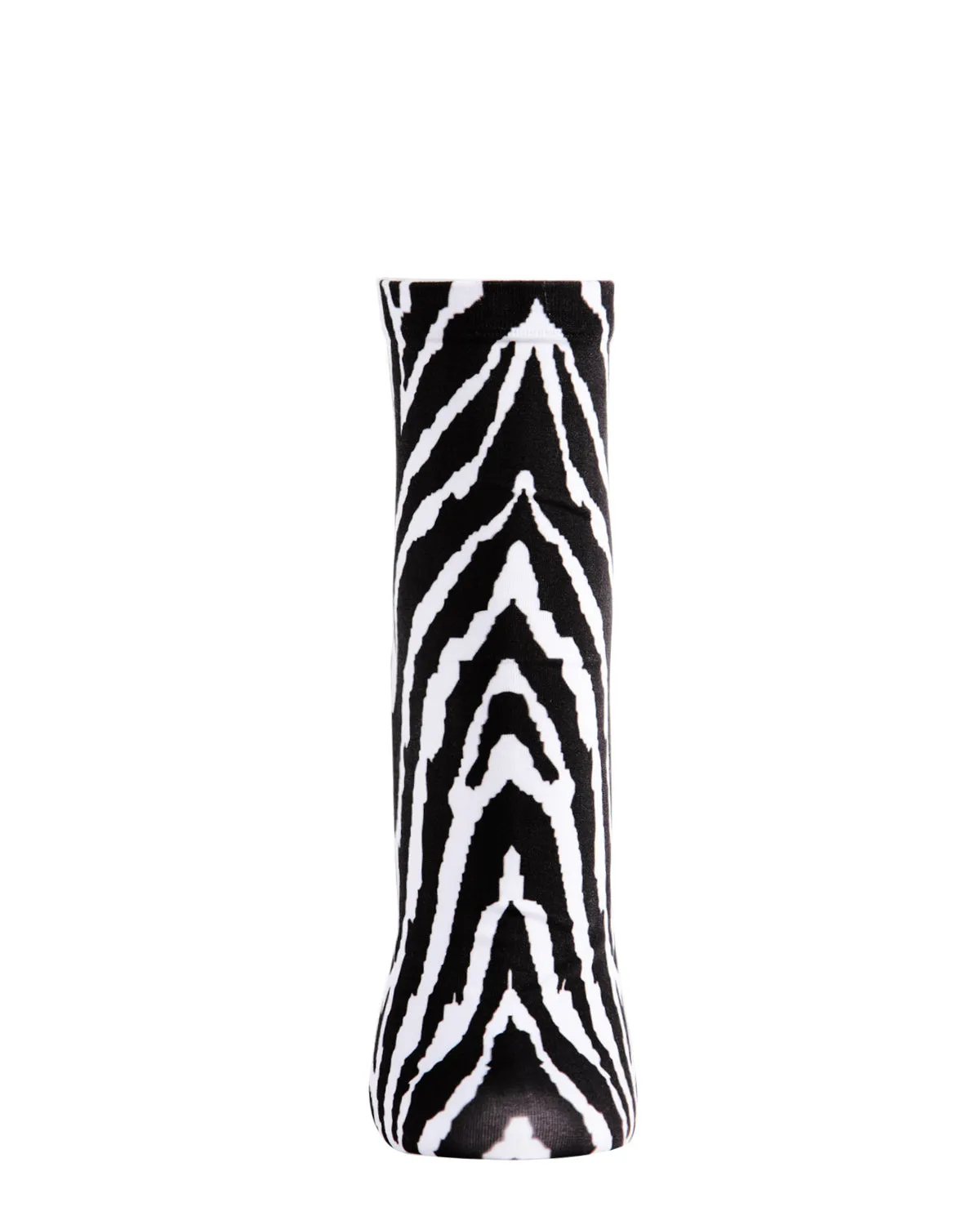 Women's Wild Zebra Stripe Print Anklet Sock sold by MeMoi product image thumbnail 2