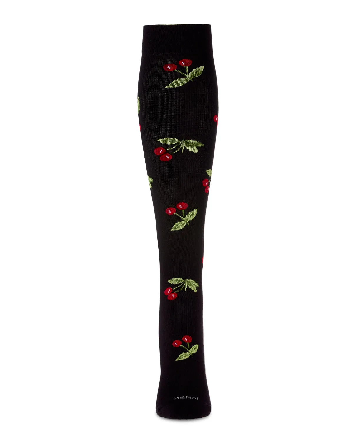 Women's Very Cherry Bamboo Blend 8-15mmHg Graduated Compression Socks sold by MeMoi product image thumbnail 3