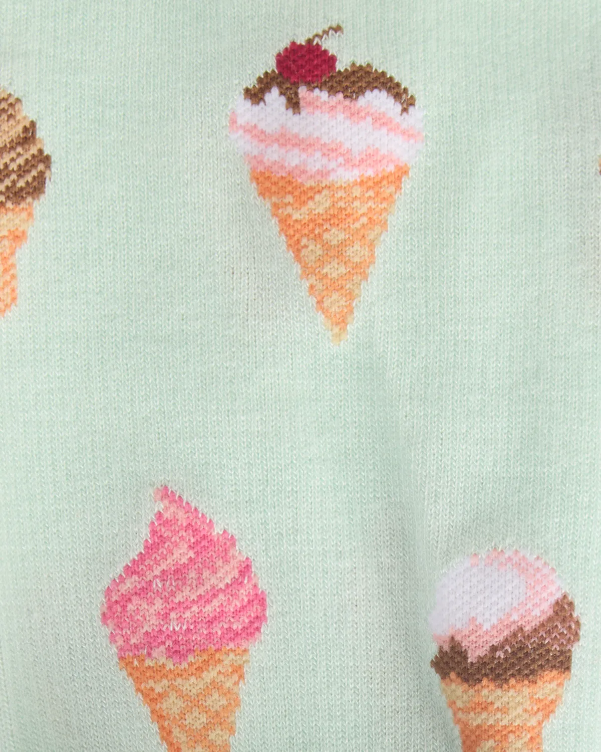 Women's Ice Cream Cones Bamboo Blend 8-15mmHg Graduated Compression Socks sold by MeMoi product image thumbnail 5