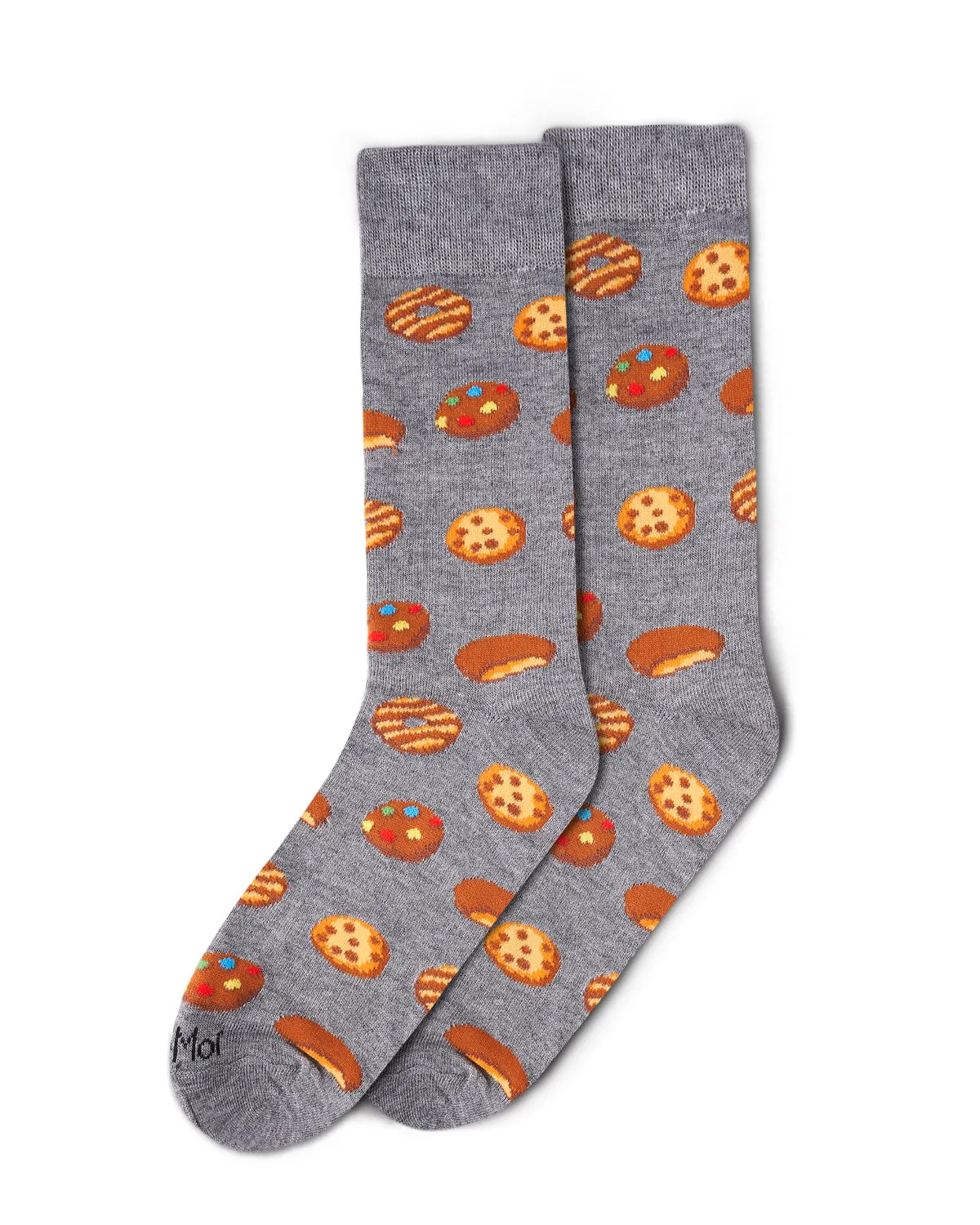 Men's Tasty Cookies Bamboo Blend Novelty Crew Sock sold by MeMoi product image thumbnail 5