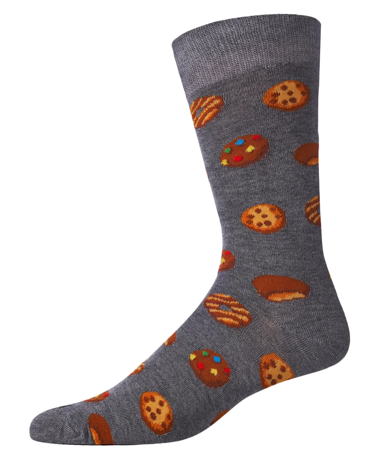 Men's Tasty Cookies Bamboo Blend Novelty Crew Sock sold by MeMoi product image thumbnail 3