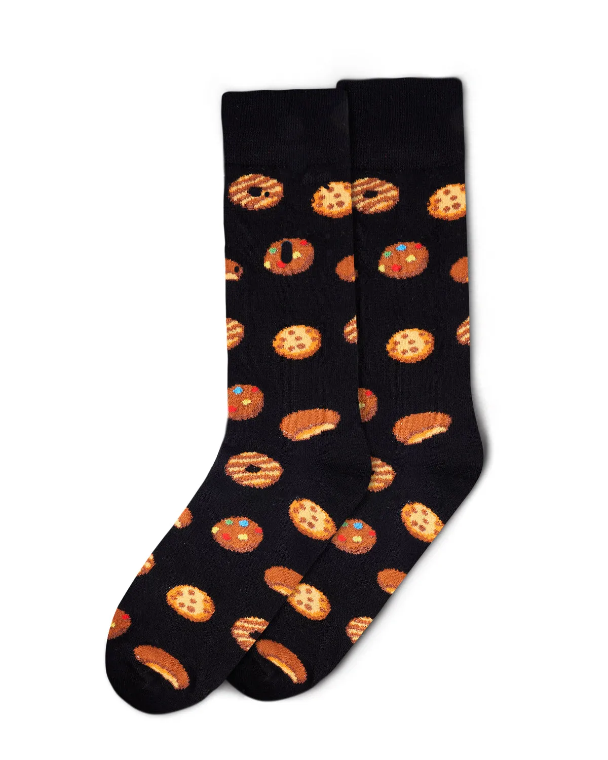 Men's Tasty Cookies Bamboo Blend Novelty Crew Sock sold by MeMoi product image thumbnail 2
