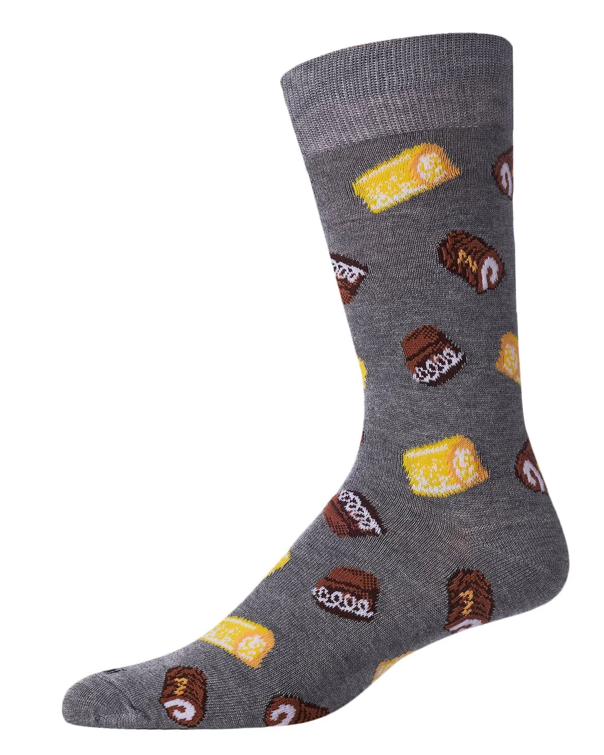 Men's Sweet Treats Bamboo Blend Novelty Crew Sock sold by MeMoi product image thumbnail 2