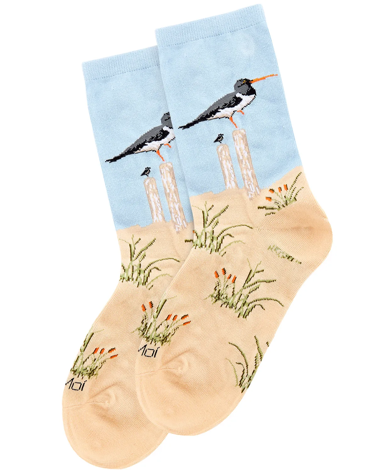 Women's Seagulls Limited Edition Cotton Blend Crew Sock sold by MeMoi product image thumbnail 3