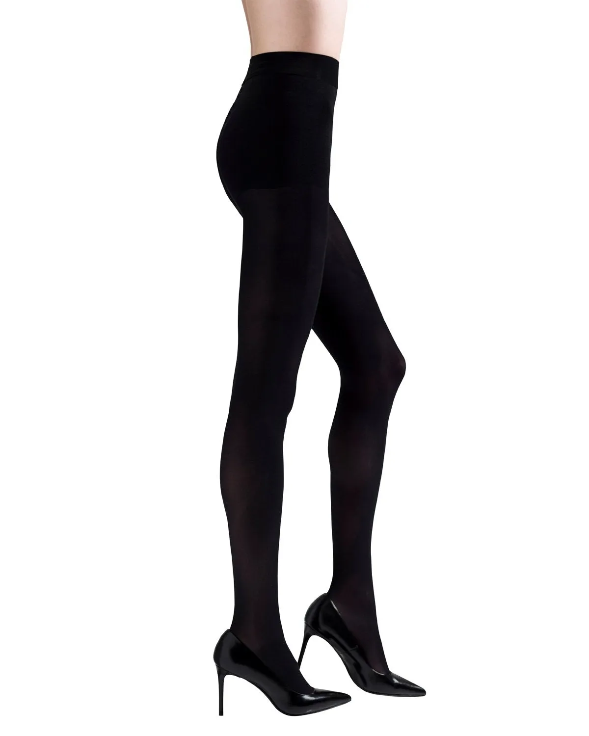 Opaque Tights with Built-in Ball Of Foot Cushion sold by MeMoi