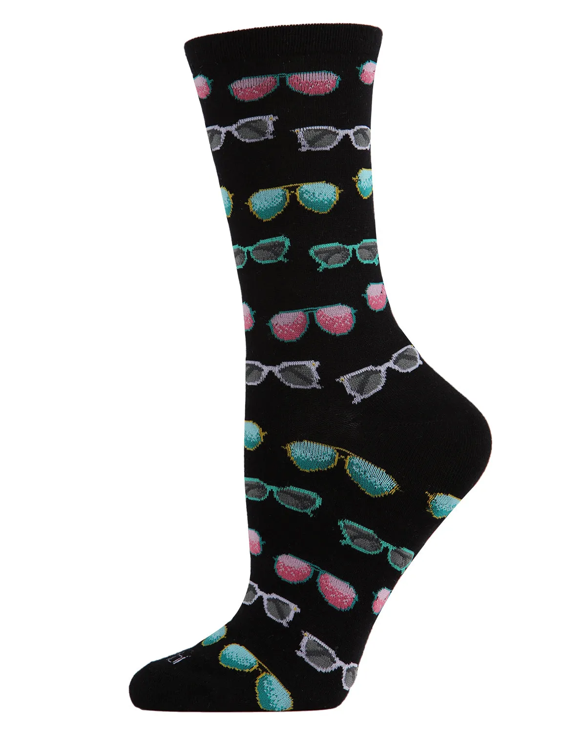 Future So Bright Bamboo Blend Crew Socks sold by MeMoi