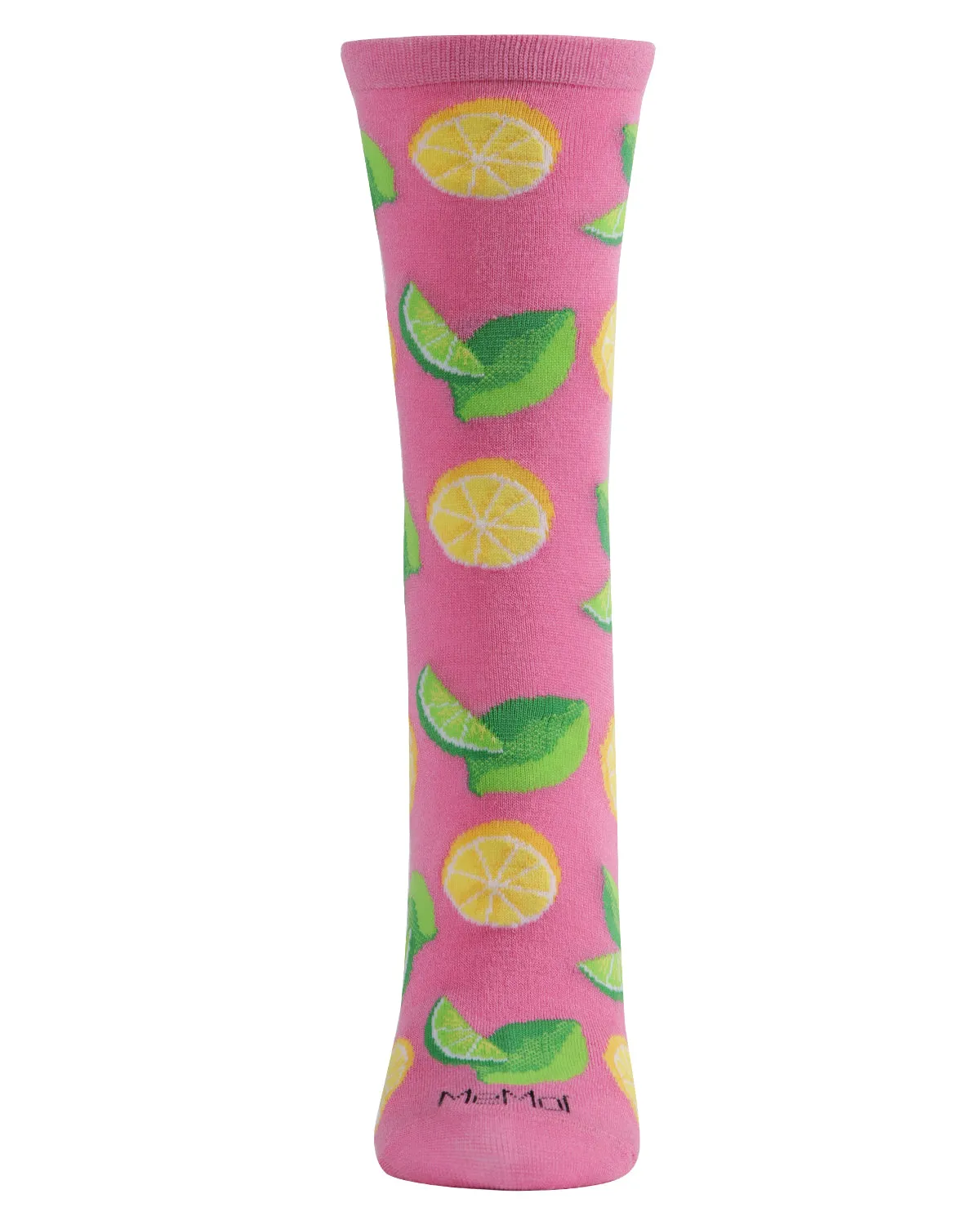 When Life Gives You Lemons Bamboo Blend Crew Socks sold by MeMoi product image thumbnail 2