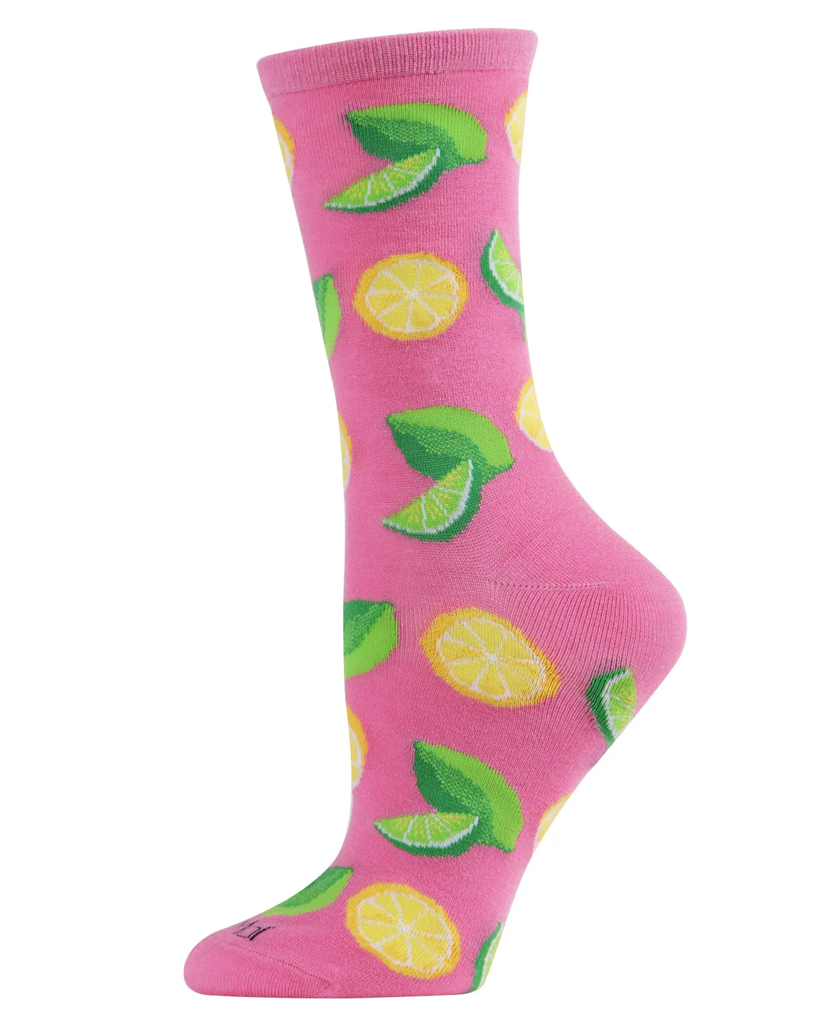 When Life Gives You Lemons Bamboo Blend Crew Socks sold by MeMoi