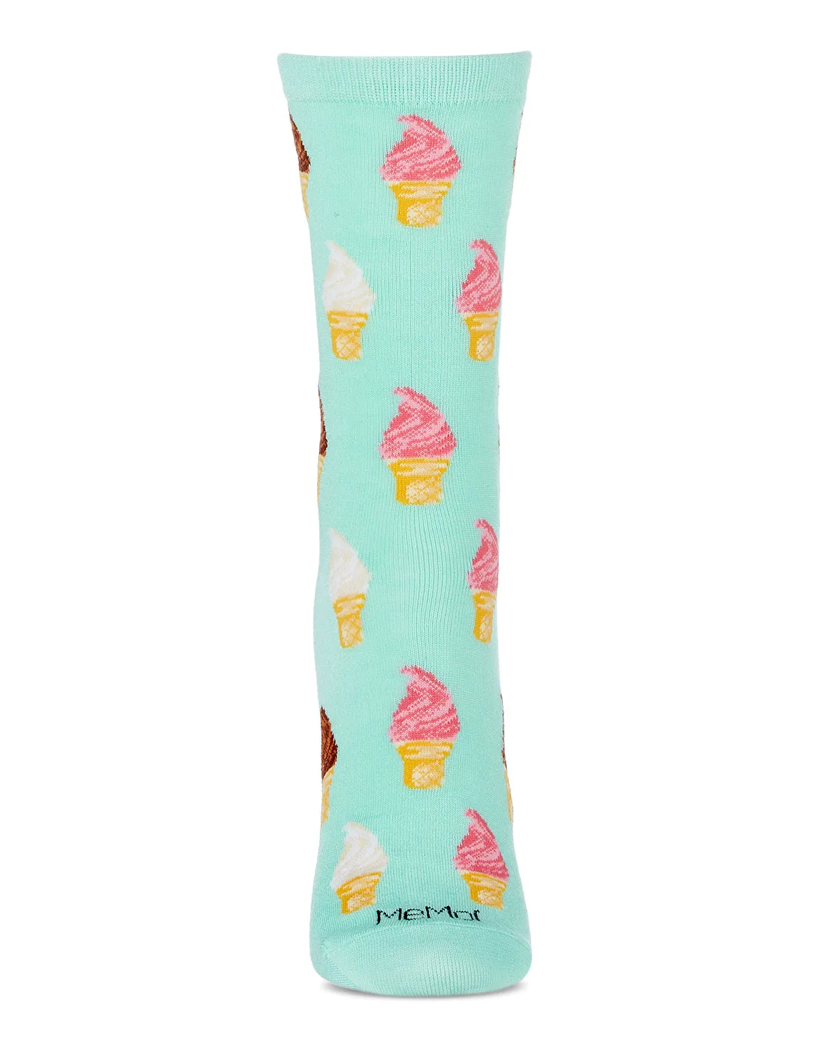 Soft Serve Cones Bamboo Blend Crew Socks sold by MeMoi product image thumbnail 5