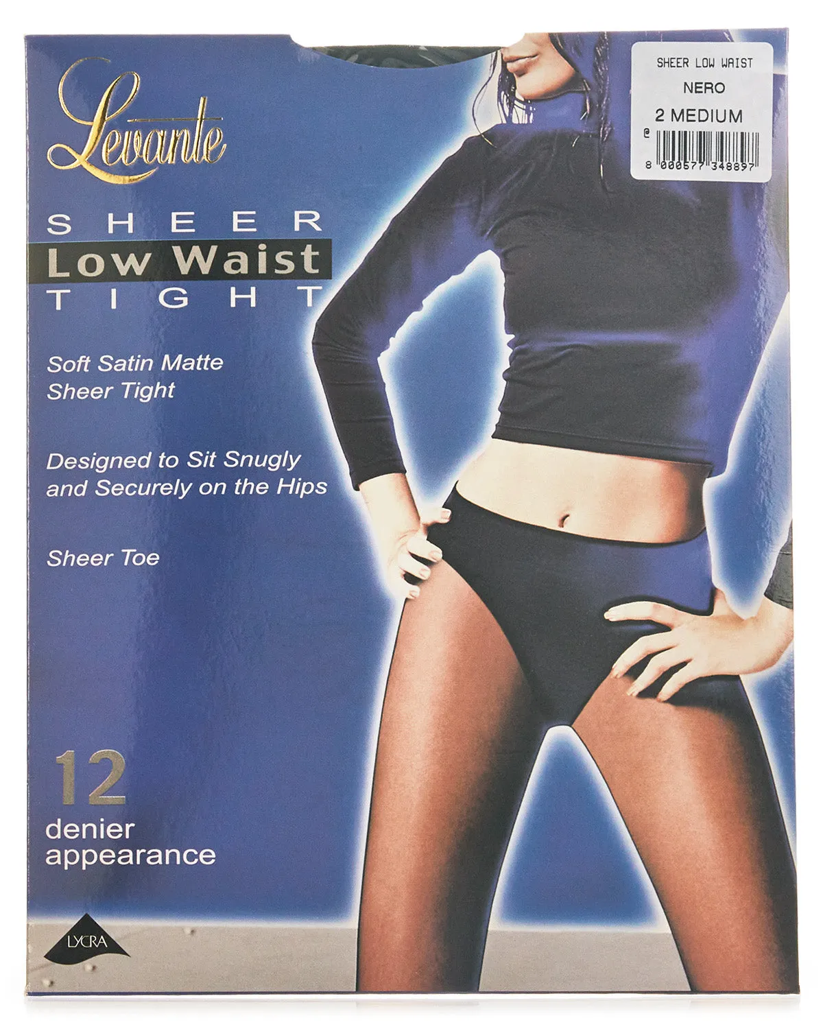 Levante Sheer Low Waist Bikini Brief Tights sold by MeMoi product image thumbnail 4