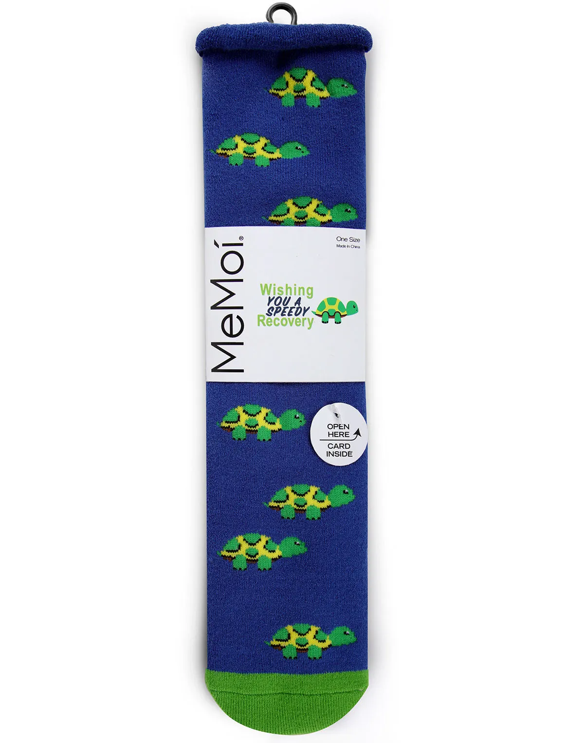 Speedy Recovery Greeting Card Crew Socks sold by MeMoi