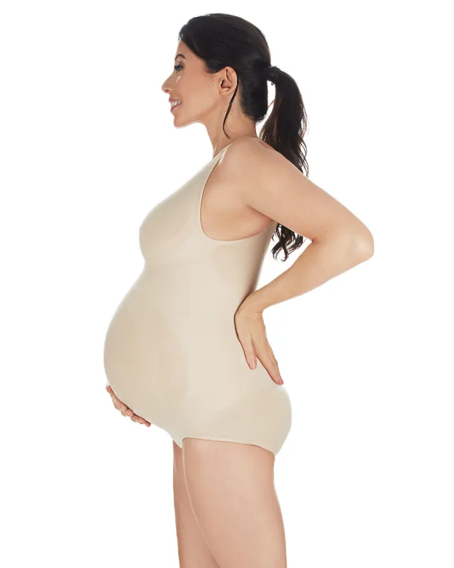 Supportive Maternity Bodysuit with Cushioned Straps sold by MeMoi