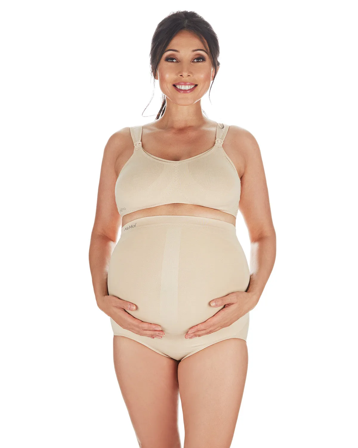 High-Waisted Support Maternity Brief sold by MeMoi