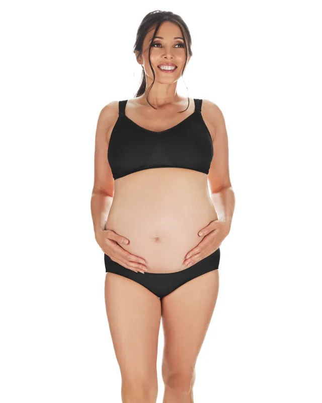Women's Low-Waist Nylon Maternity Briefs sold by MeMoi