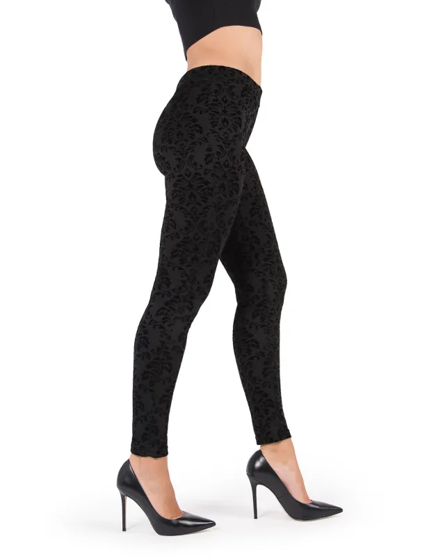 Women's Velvet Glory Damask Leggings sold by MeMoi