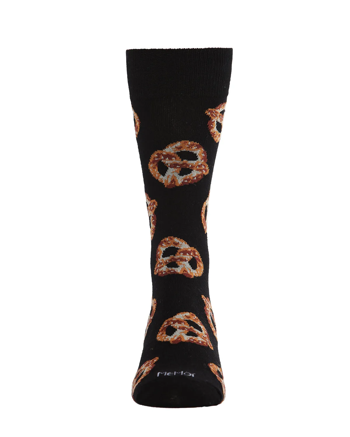 Men's Pretzel Pattern Rayon from Bamboo Blend Novelty Crew Sock sold by MeMoi product image thumbnail 3