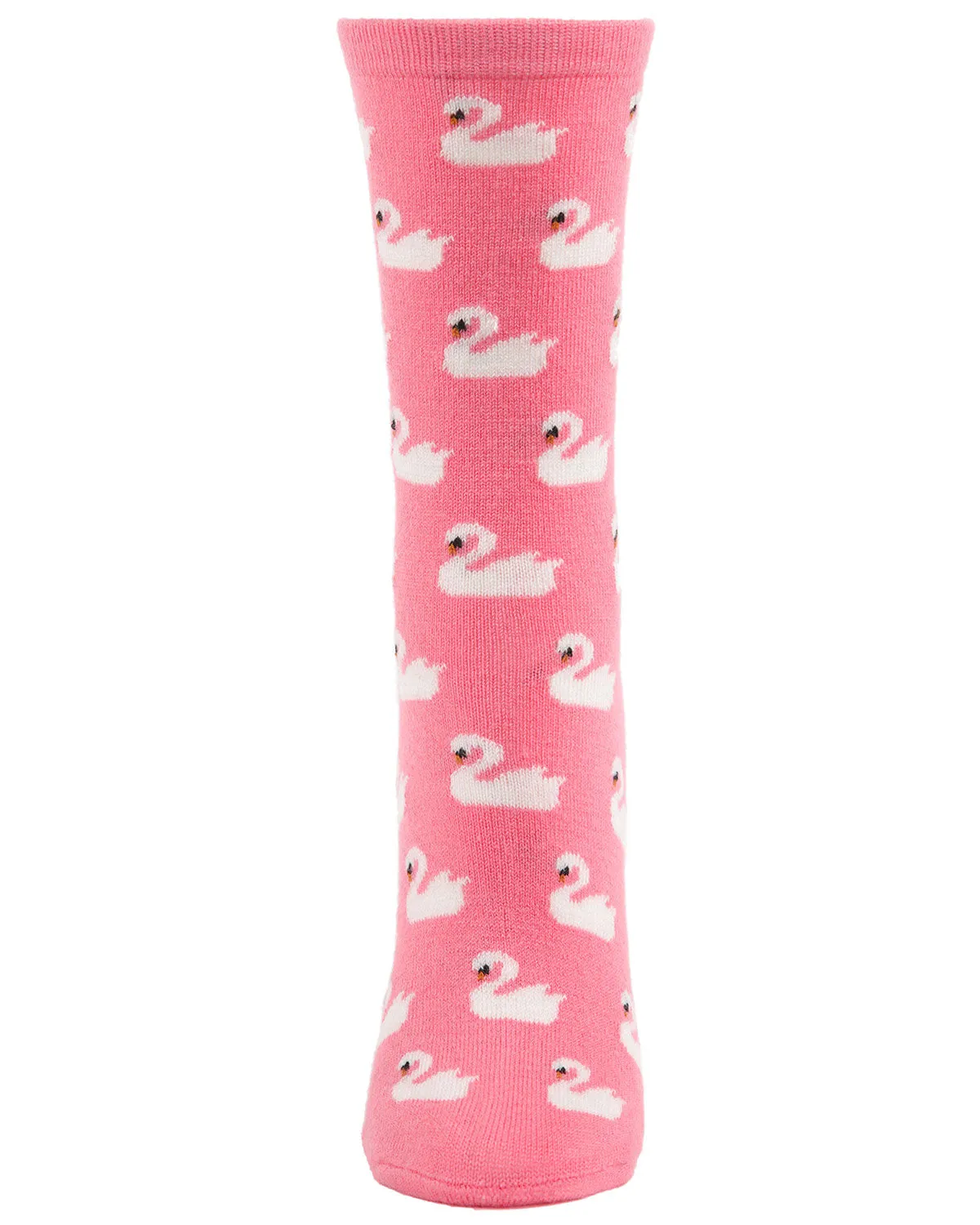 Women's Soft White Swan Cashmere Blend Crew Socks sold by MeMoi product image thumbnail 3