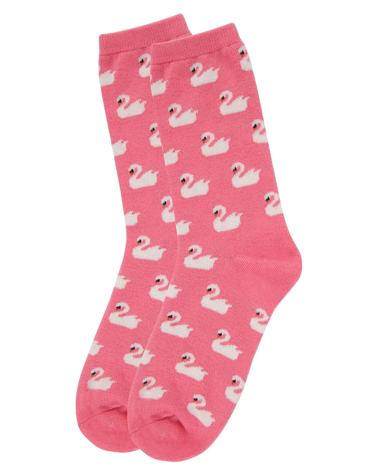 Women's Soft White Swan Cashmere Blend Crew Socks sold by MeMoi product image thumbnail 4