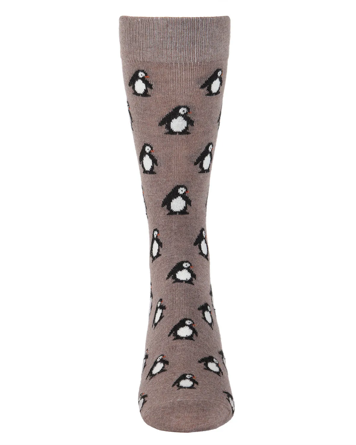 Men's Penguins Luxuriously Soft Cashmere Crew Socks sold by MeMoi product image thumbnail 5