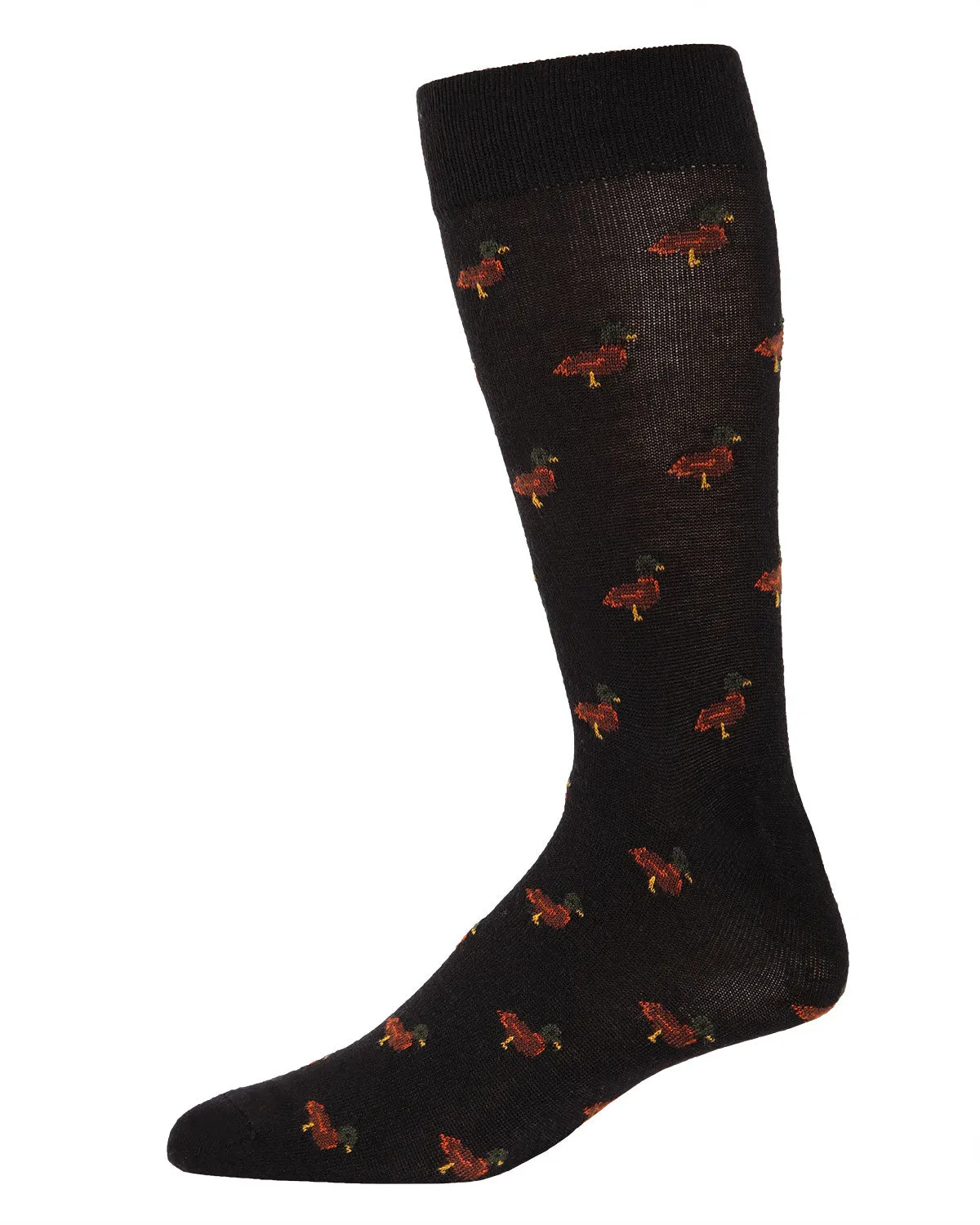 Men's Red Duck Luxuriously Soft Cashmere Crew Socks sold by MeMoi