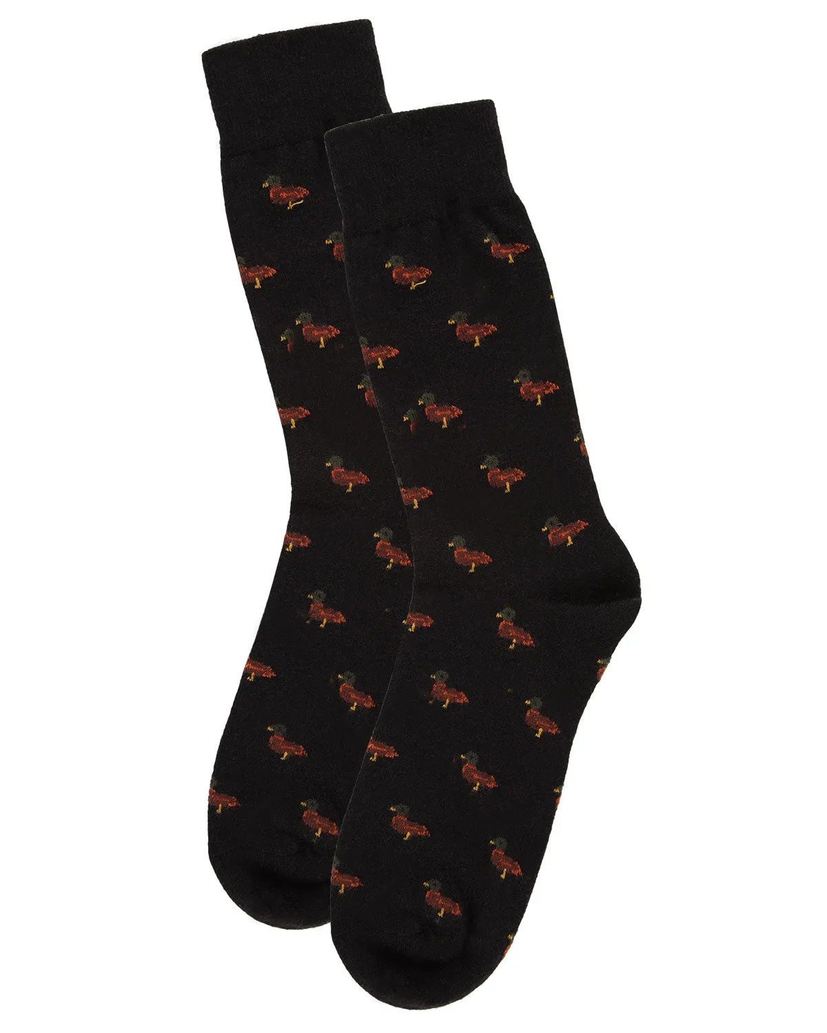 Men's Red Duck Luxuriously Soft Cashmere Crew Socks sold by MeMoi product image thumbnail 4