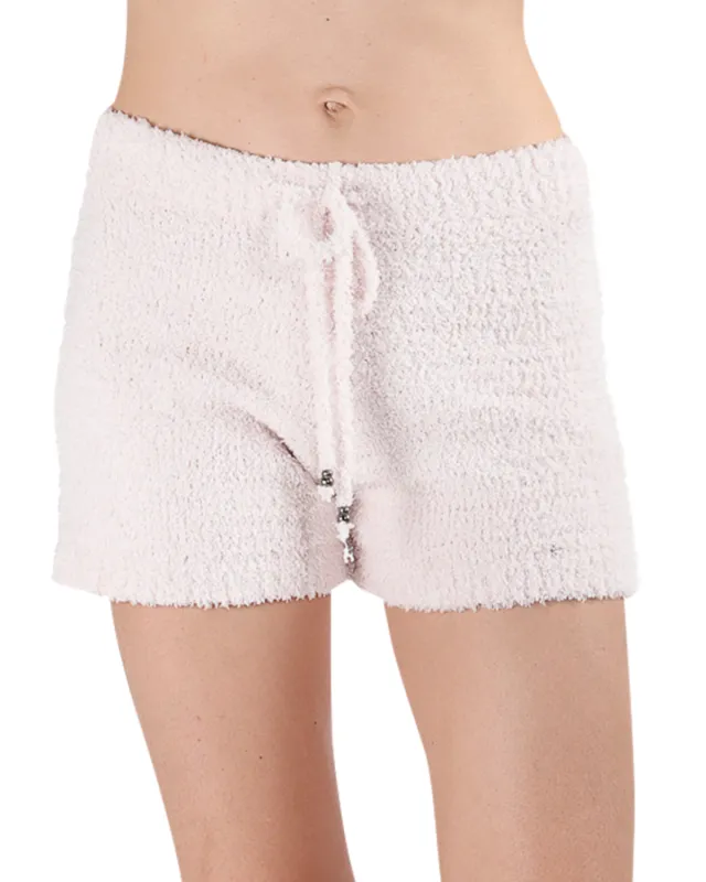 Women's Ultra-Plush Chenille Drawstring Lounge Shorts sold by MeMoi
