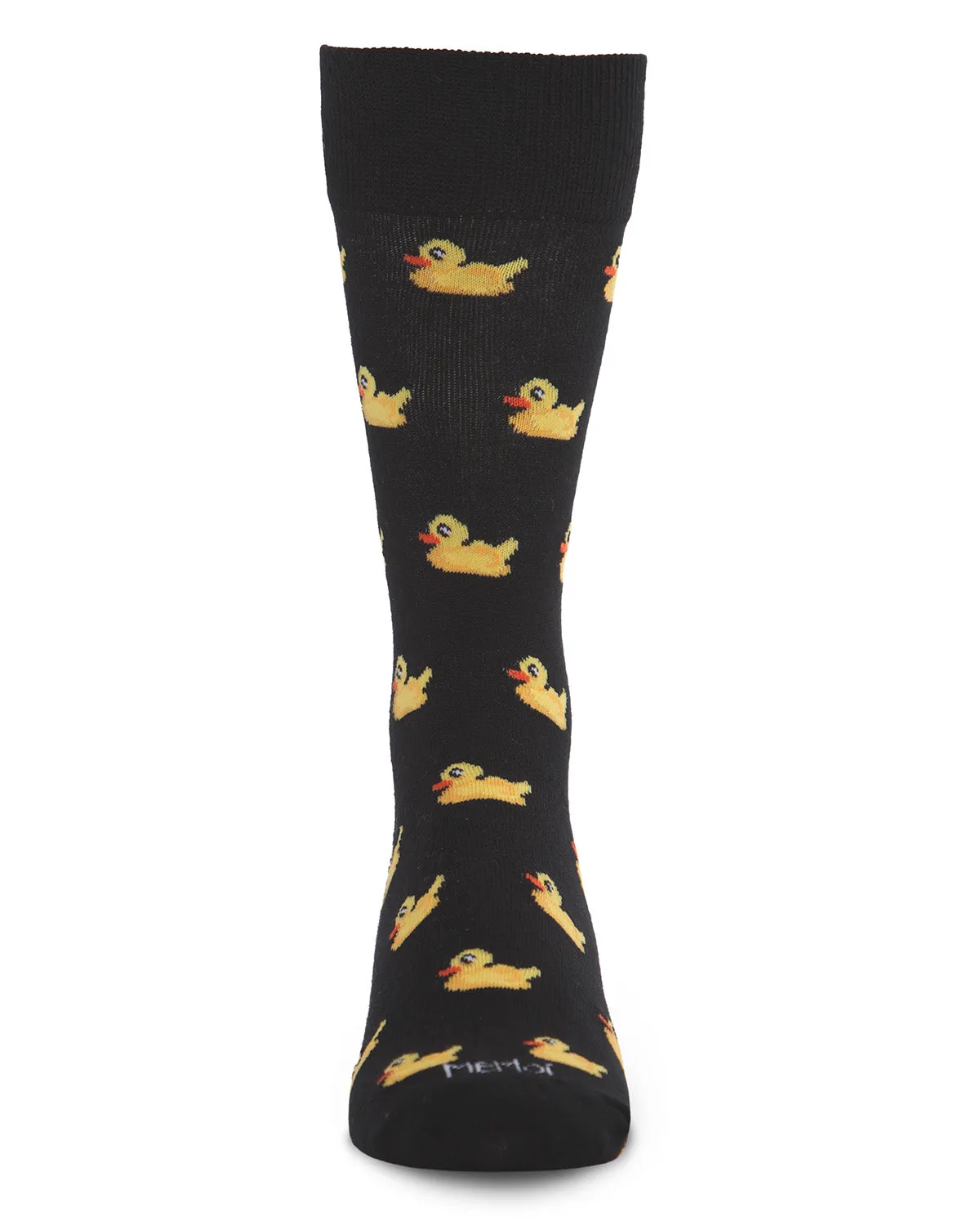 Men's "Rubber Duck" Rayon from Bamboo Blend Novelty Crew Sock sold by MeMoi product image thumbnail 5