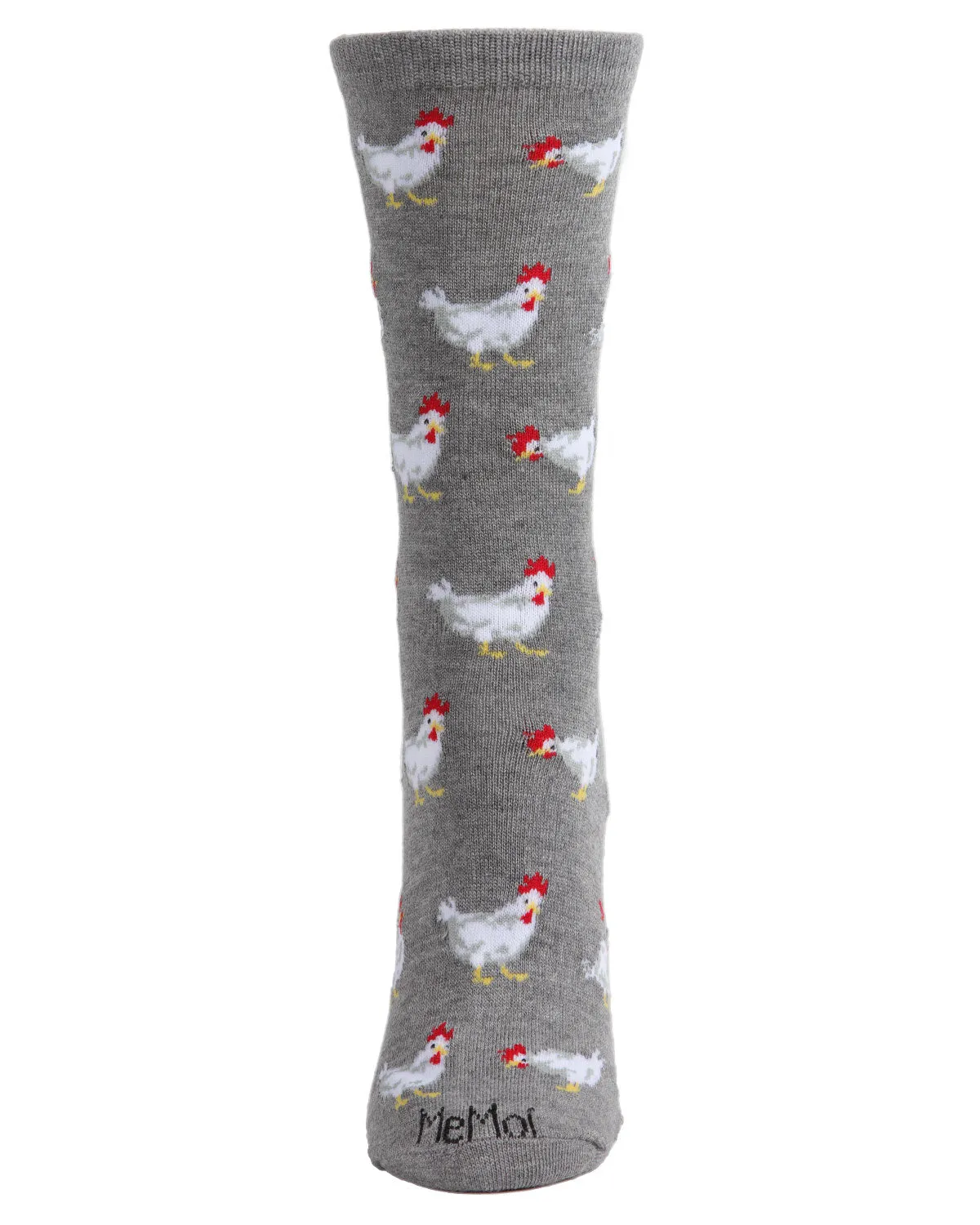 Chickens Bamboo Blend Crew Socks sold by MeMoi product image thumbnail 5