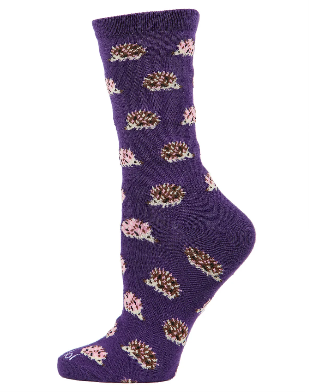 Hedgehogs Bamboo Blend Crew Socks sold by MeMoi product image thumbnail 4