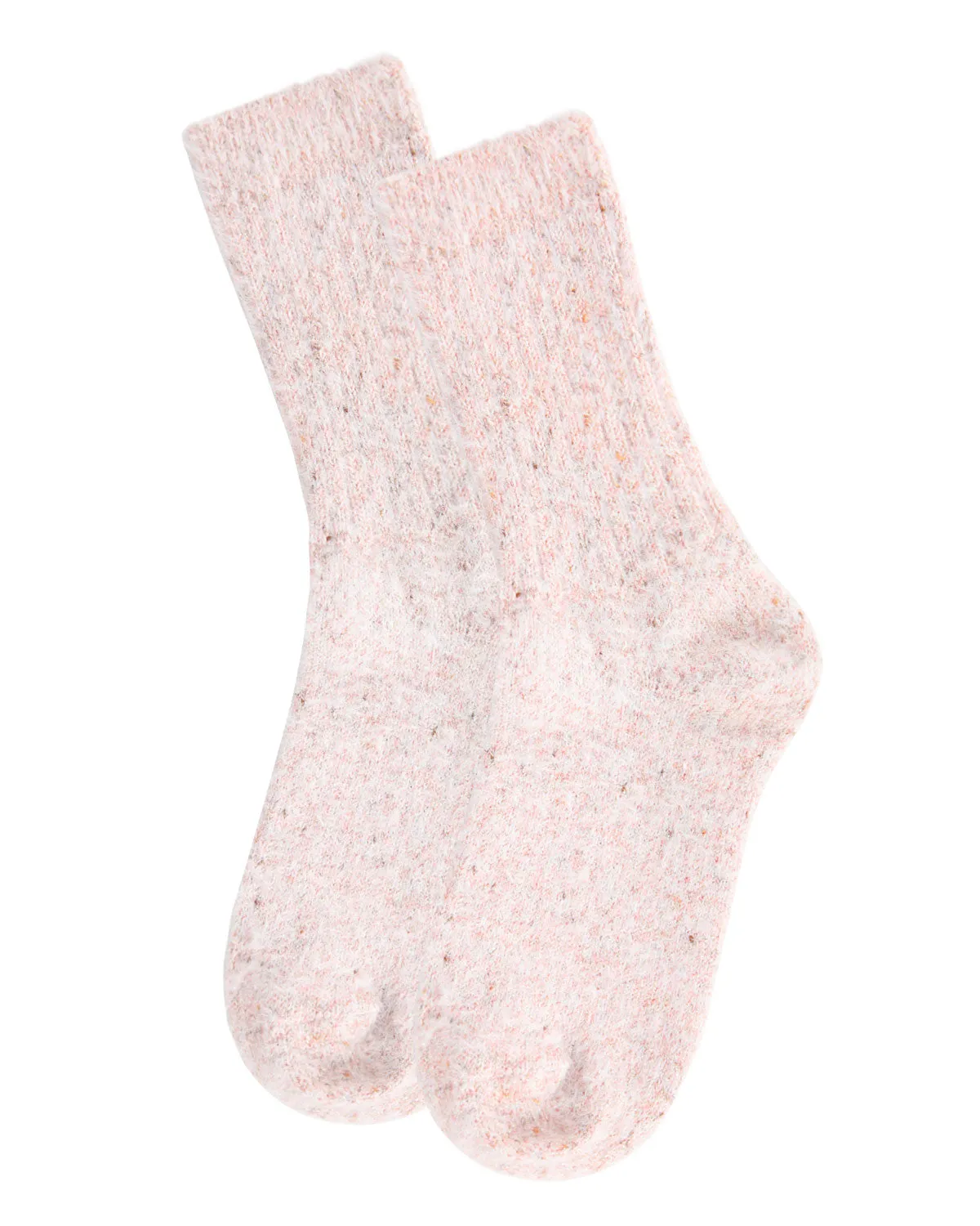 Women's Pretty Plush Glitter Crew Socks sold by MeMoi product image thumbnail 3