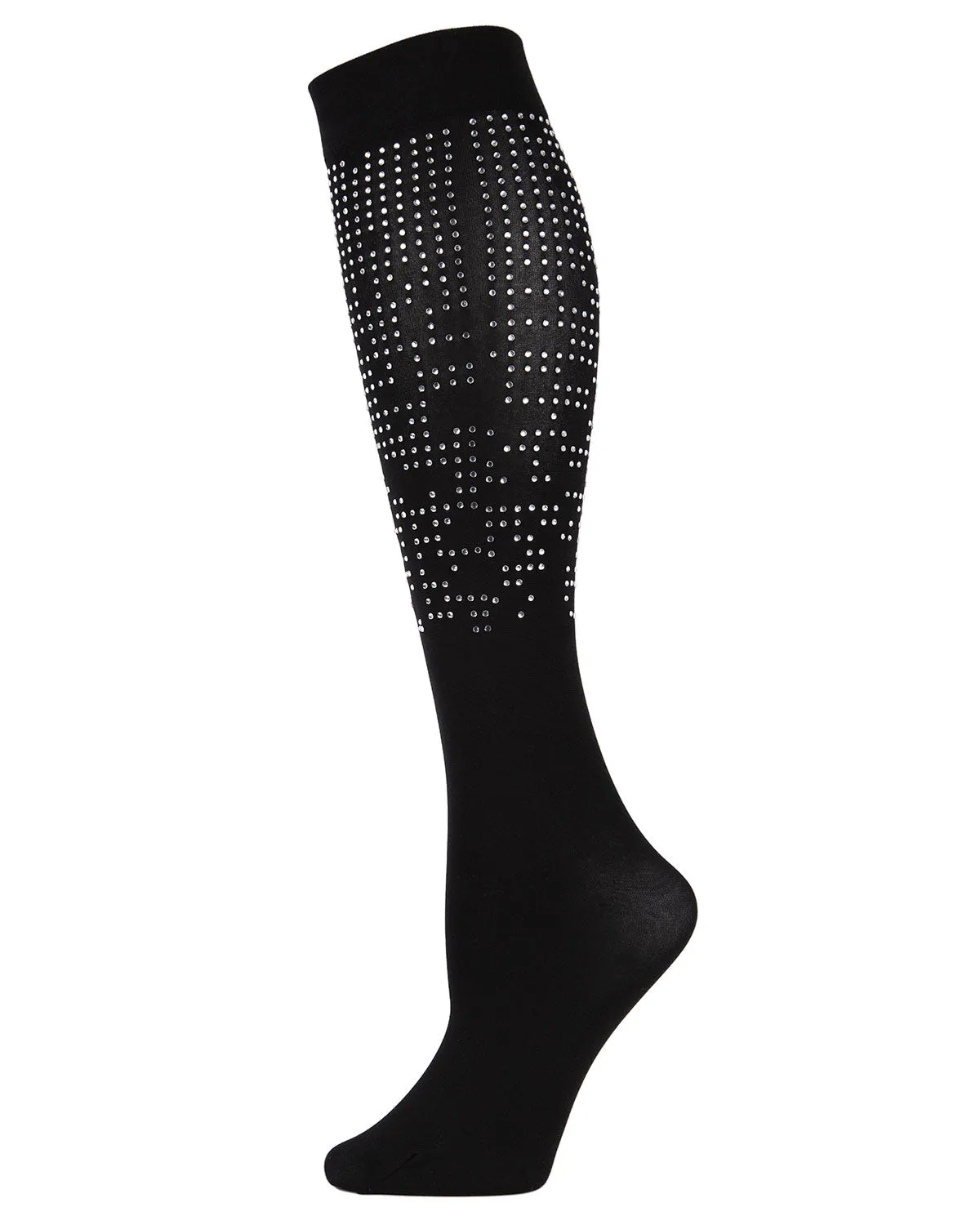 Women's Marquee Idol Faux Gemstone Knee High Socks sold by MeMoi