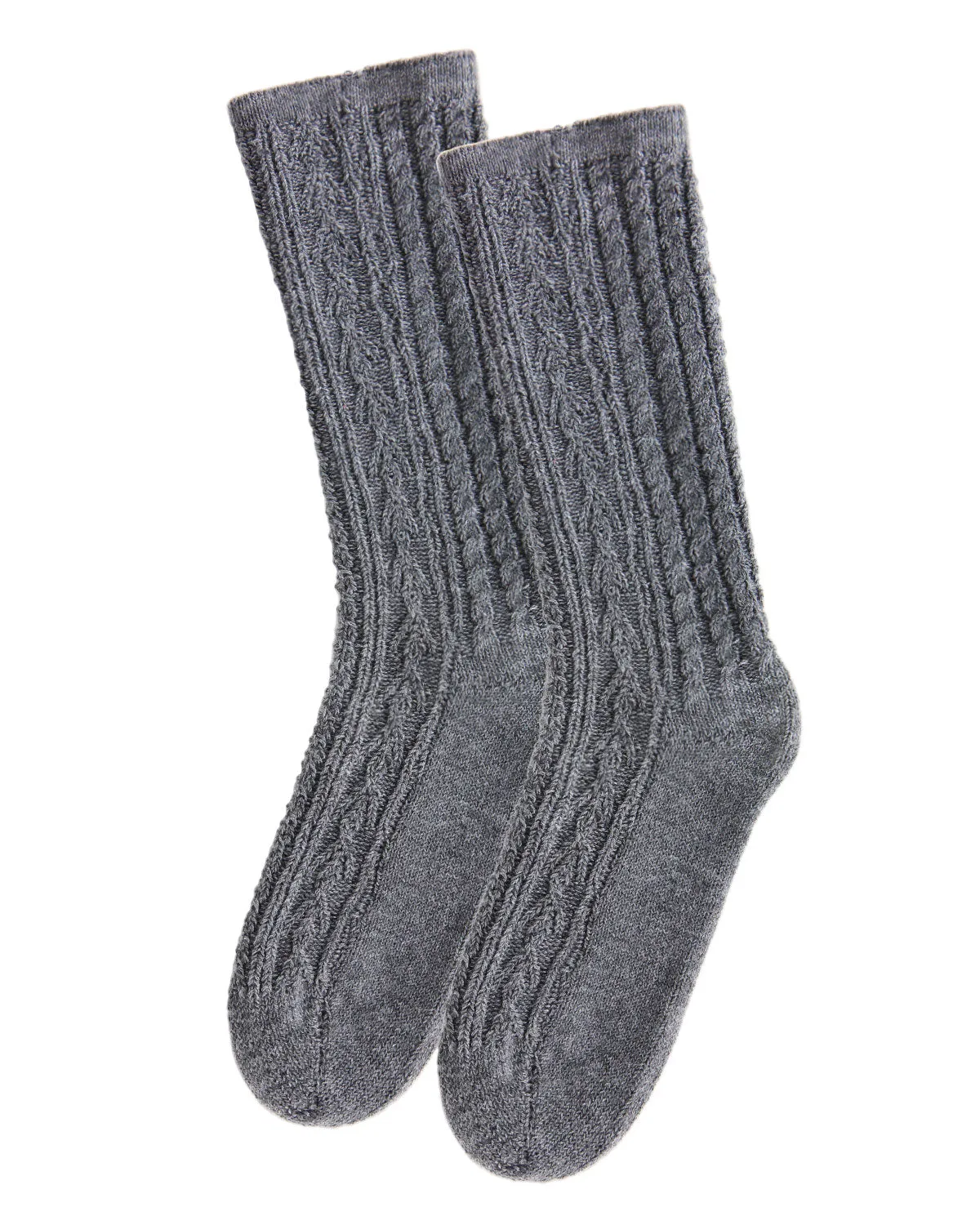 Women's Classic Cable Knit Vintage Style Crew Socks sold by MeMoi product image thumbnail 4
