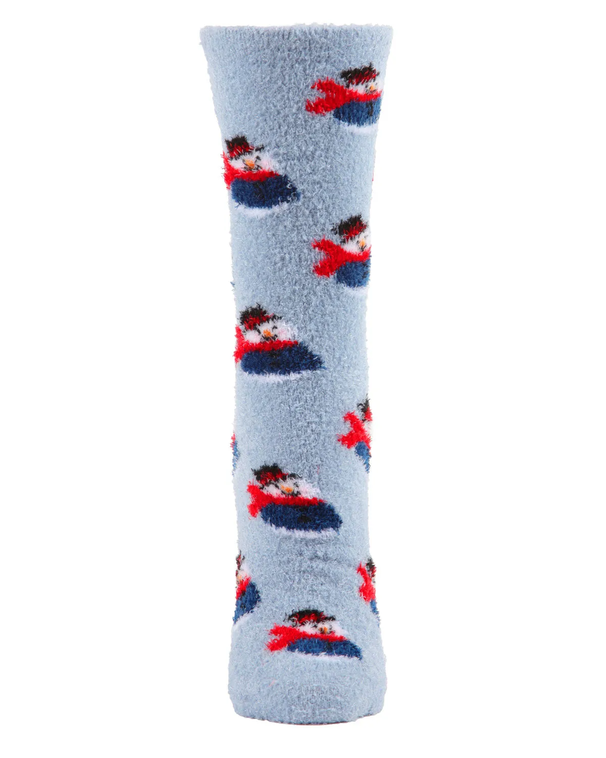 Snowman Cozy Non-Slip Crew Socks sold by MeMoi product image thumbnail 2