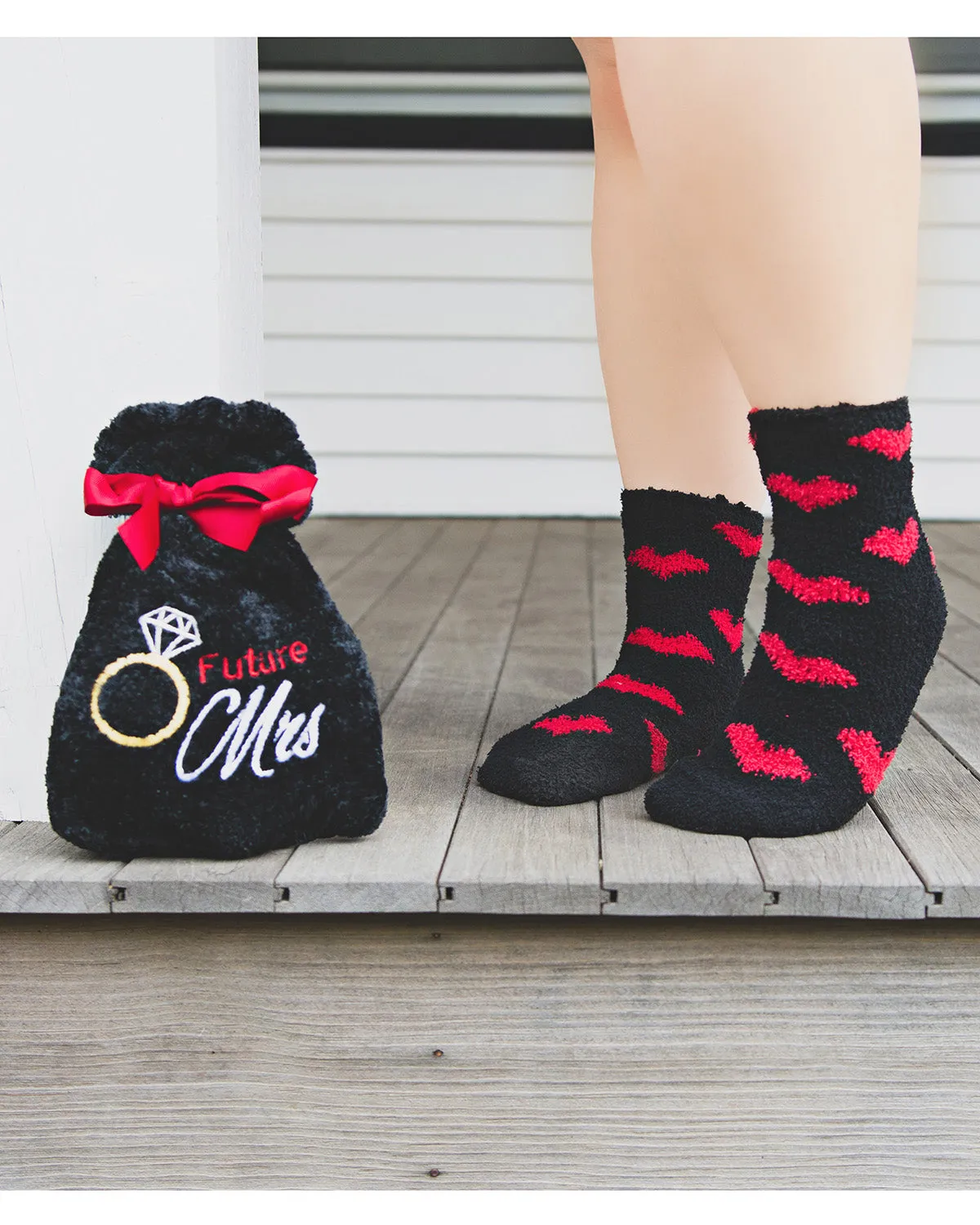 Future Mrs. Cozy Socks & Gift Bag Set sold by MeMoi product image thumbnail 4