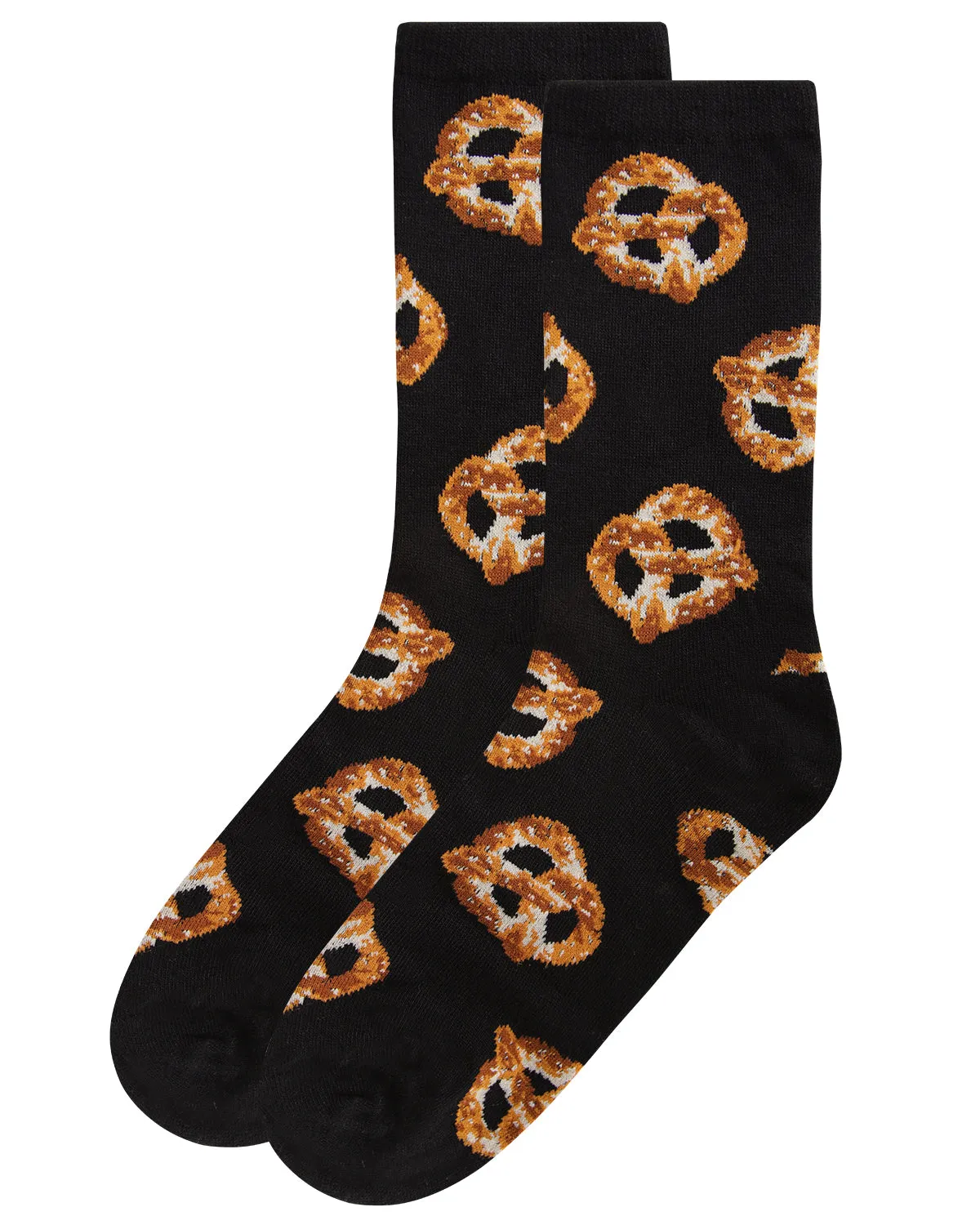 Hot Pretzel Bamboo Blend Crew Socks sold by MeMoi product image thumbnail 3