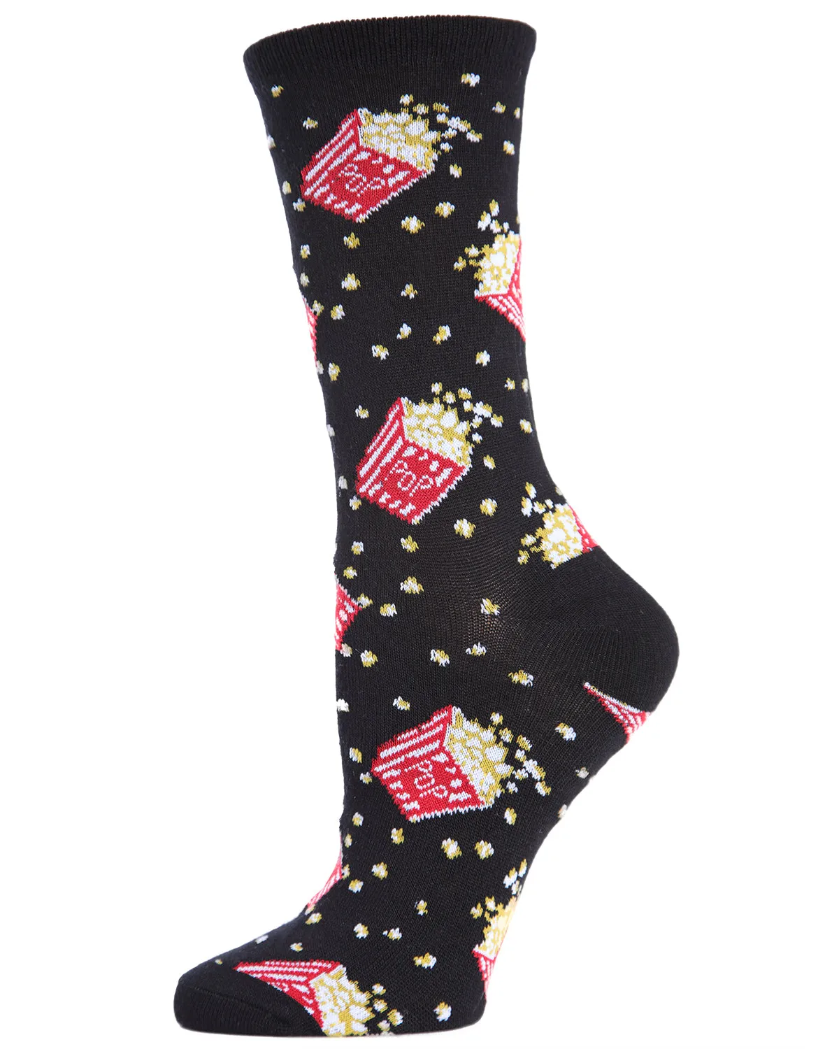 Popcorn Bamboo Blend Crew Socks sold by MeMoi