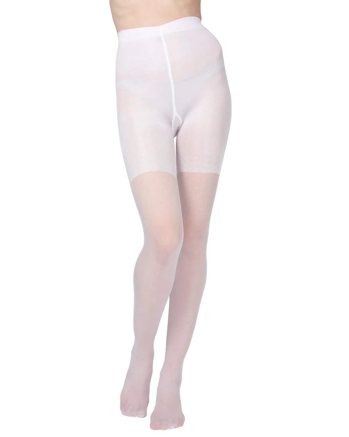 Women's Essence Slimming Brief Sheer Compression Pantyhose sold by MeMoi product image thumbnail 2