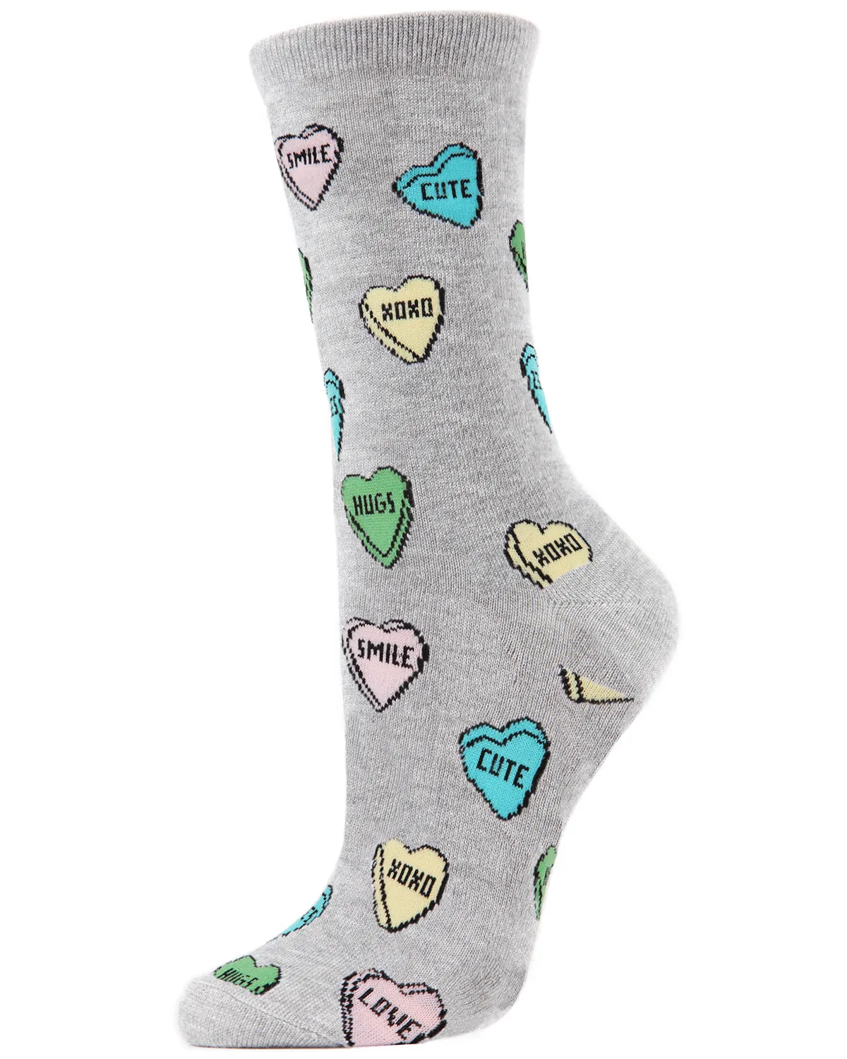 Sweet Candy Bamboo Blend Crew Socks sold by MeMoi product image thumbnail 3