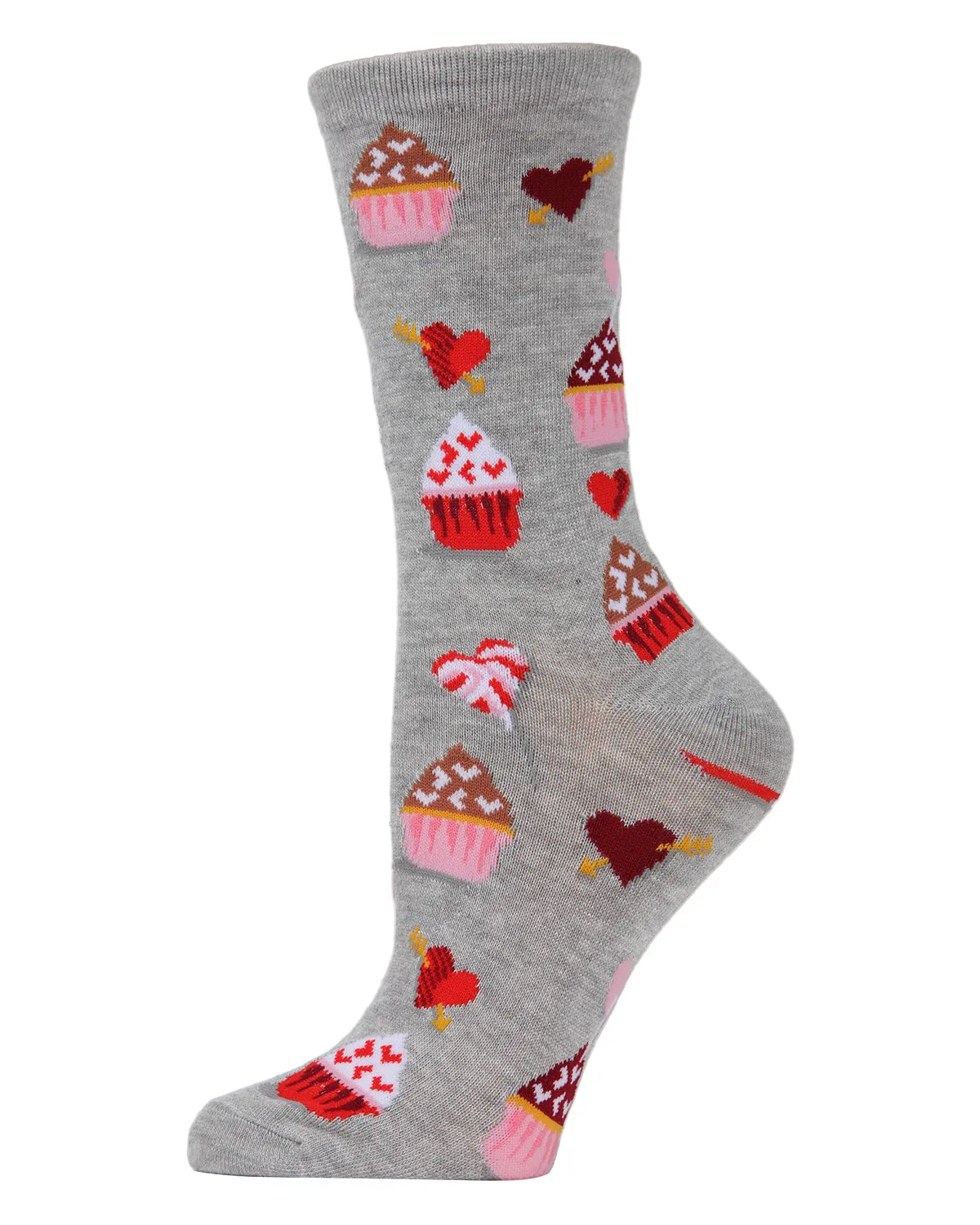 Cupcakes Bamboo Blend Crew Socks sold by MeMoi product image thumbnail 2