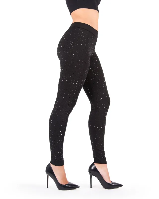 Women's Jeweled Glam Stretch Leggings sold by MeMoi
