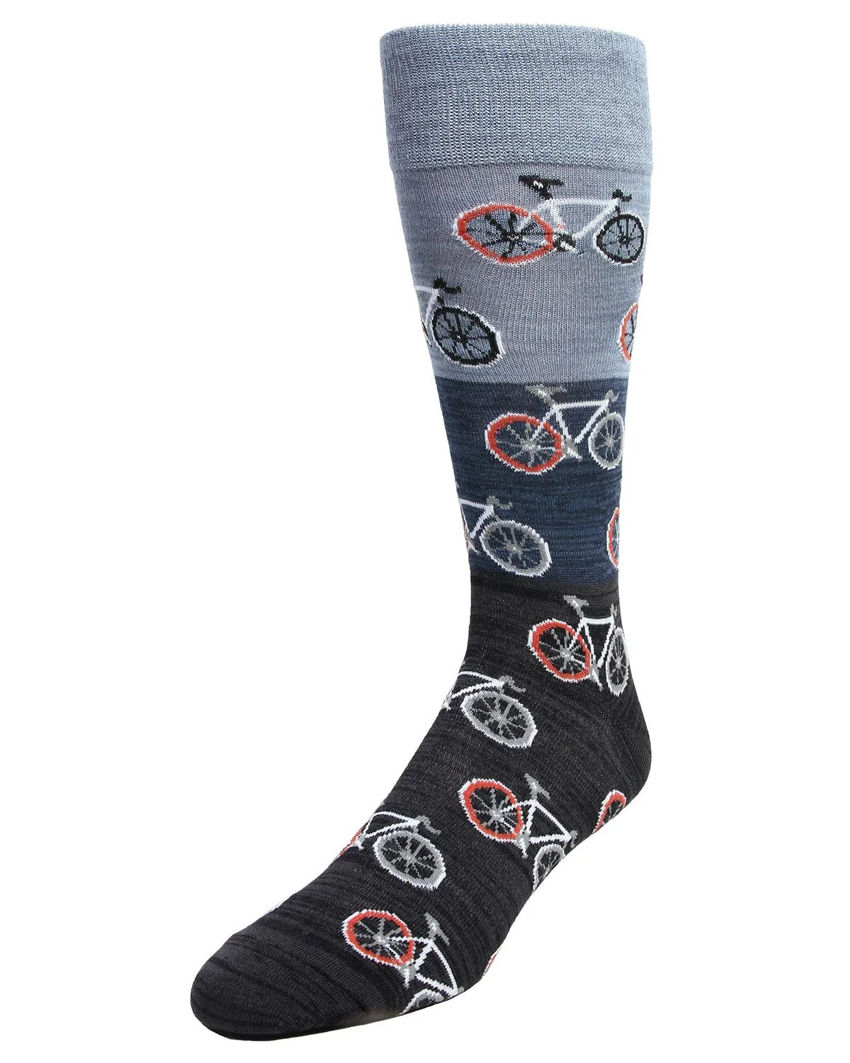 Men's Bicycles Patterned Rayon From Bamboo Crew Socks sold by MeMoi product image thumbnail 2