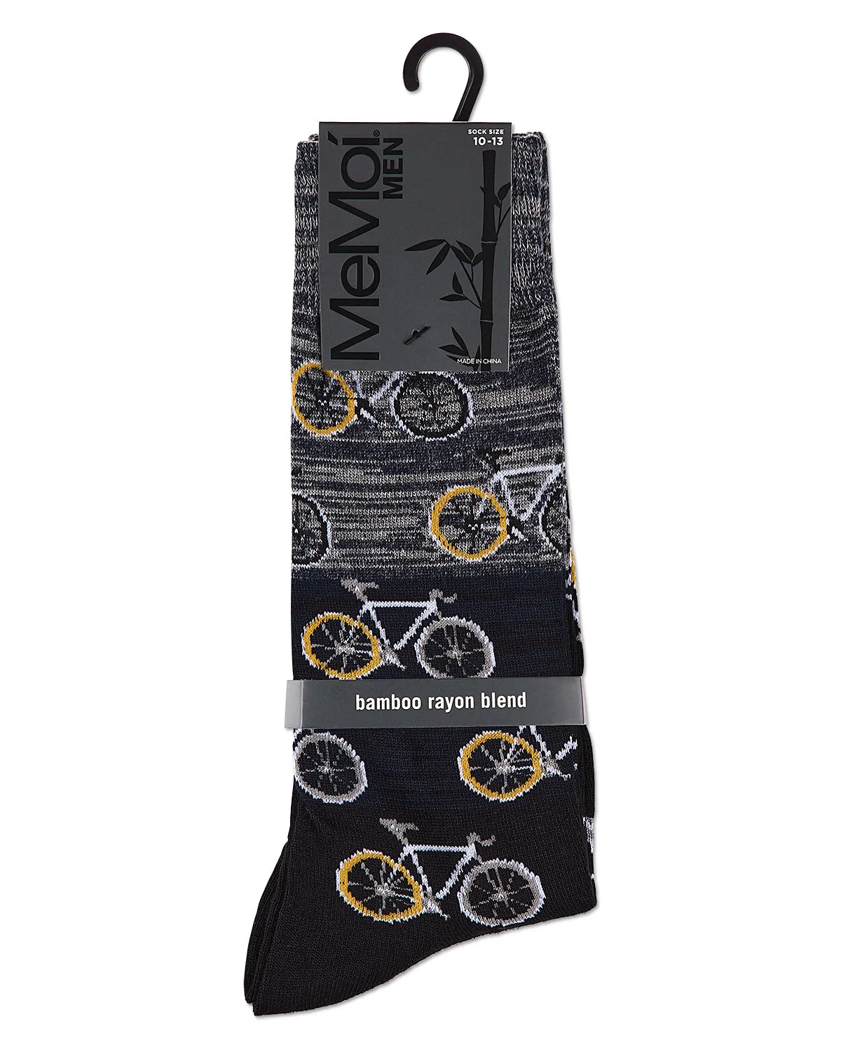Men's Bicycles Patterned Rayon From Bamboo Crew Socks sold by MeMoi product image thumbnail 5
