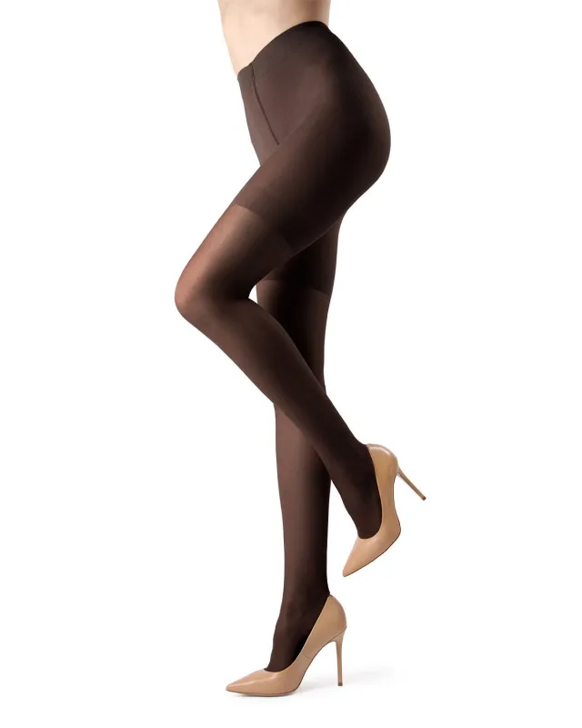 Crystal Sheer Shaper Control Top Tights sold by MeMoi