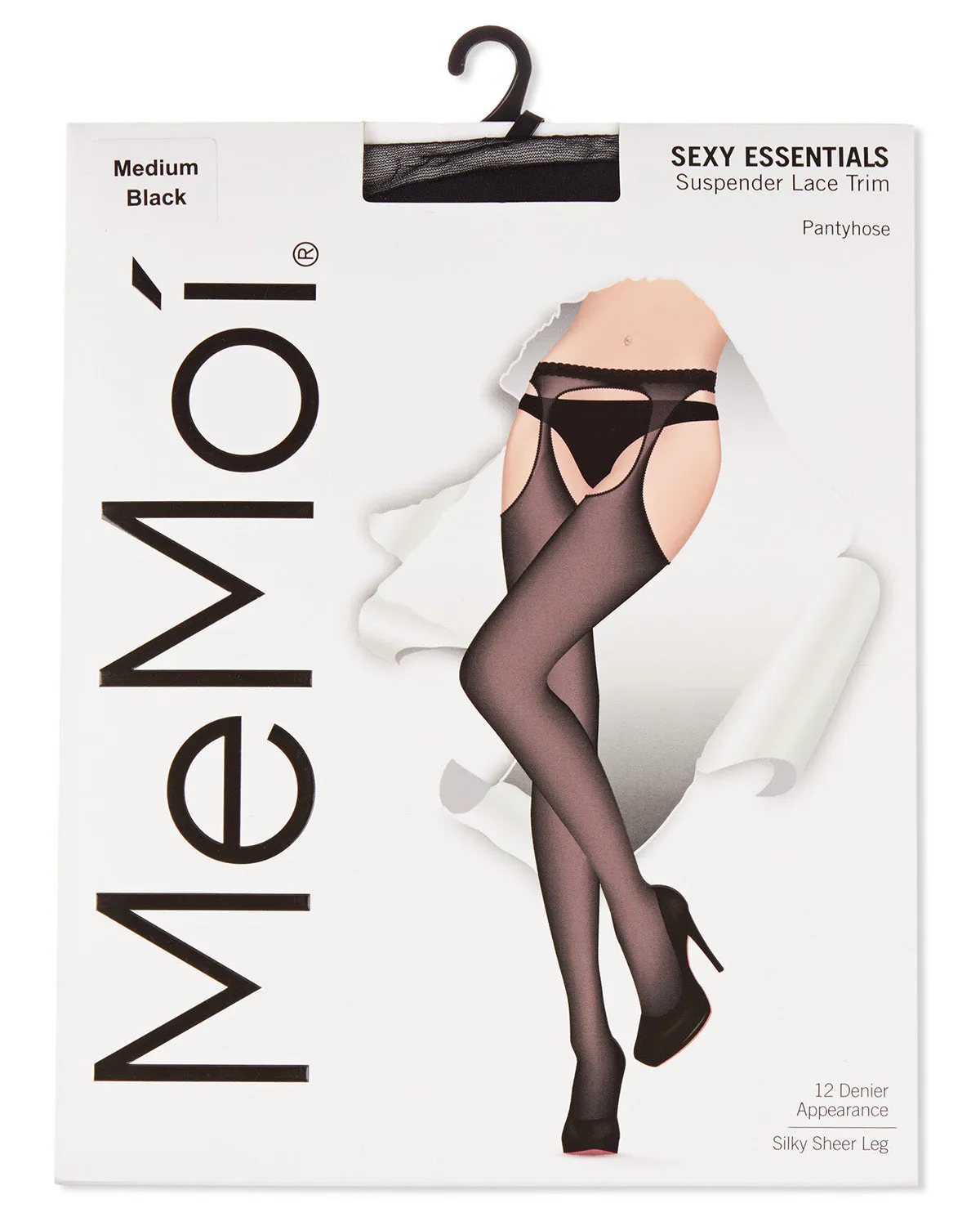 Women's Sexy Suspender Sheer Pantyhose sold by MeMoi product image thumbnail 5