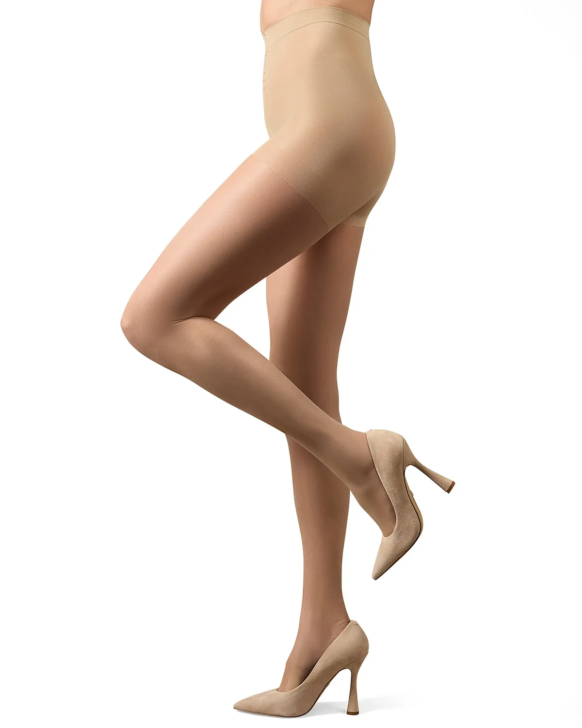 Women's Crystal Sheer Control Top Pantyhose sold by MeMoi