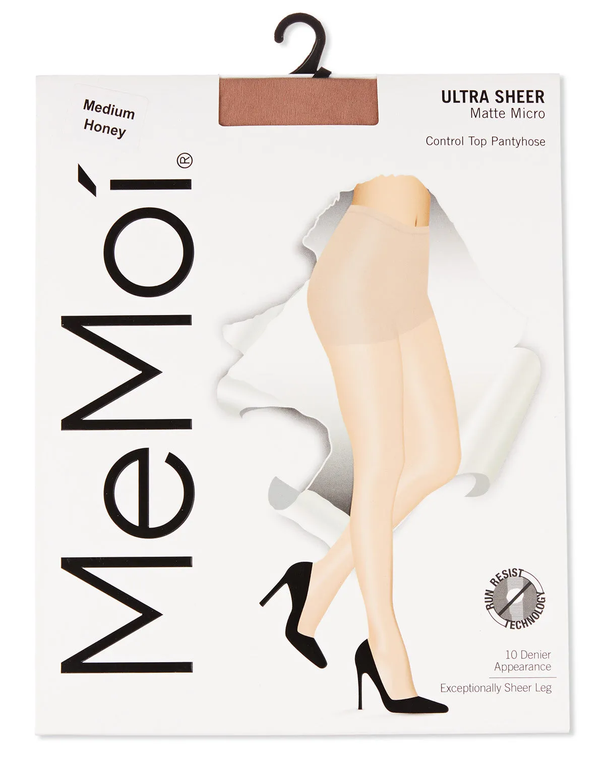 Matte Micro Sheer Control Top Pantyhose sold by MeMoi product image thumbnail 2