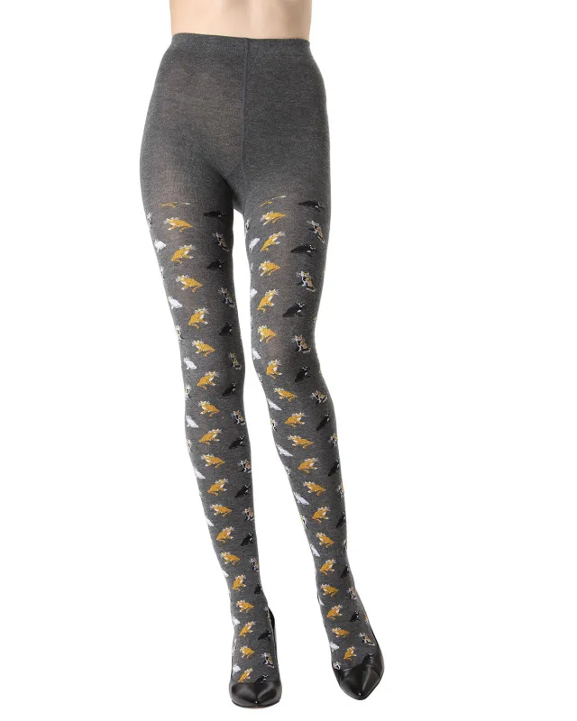 Pretty Kitties Seamless Sweater Tights sold by MeMoi