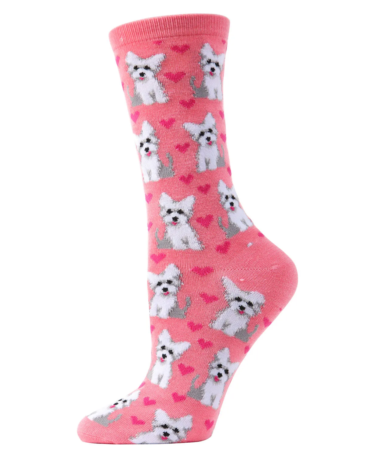 Puppy Love Bamboo Blend Crew Socks sold by MeMoi product image thumbnail 2